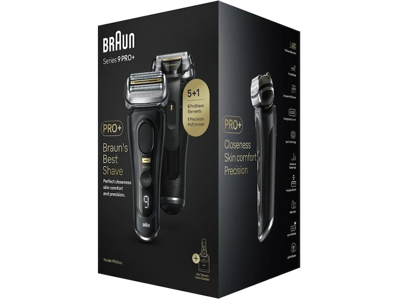 Braun Series 9 PRO+ Rakapparat 9560cc (svart) Rakapparat