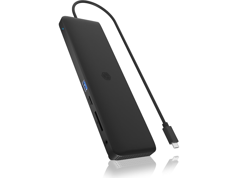 ICY BOX IB-DK2116-C Multi Docking Dockningsstation och USB-hub