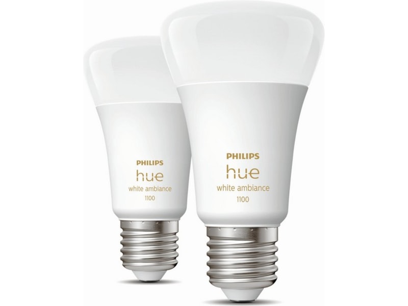 Philips Hue White ambiance 2-pack E27 LED-lampor & glödlampor