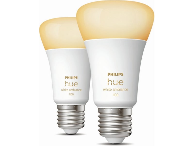 Philips Hue White ambiance 2-pack E27 LED-lampor & glödlampor