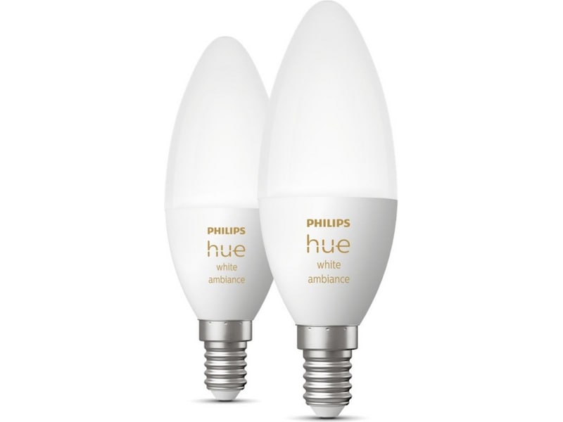 Philips Hue White ambiance 2-pack E14 LED-lampor & glödlampor