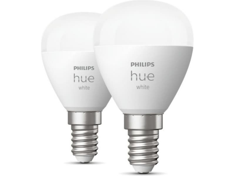 Philips Hue White 2-pack klotlampa P45 E14 LED-lampor & glödlampor