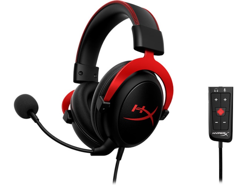 Hyperx Cloud 2 (II) Gaming Headset (svart/röd)