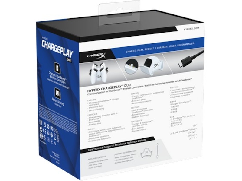 HyperX ChargePlay Duo - Charging Station for DualSense Tillbehör till PS5