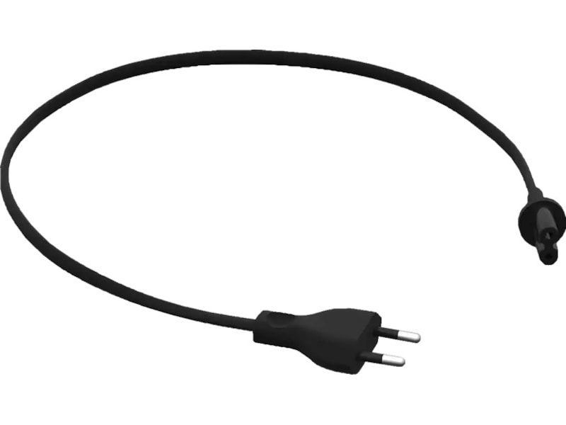 Sonos strömkabel I 0,5m (svart) Strömkablar
