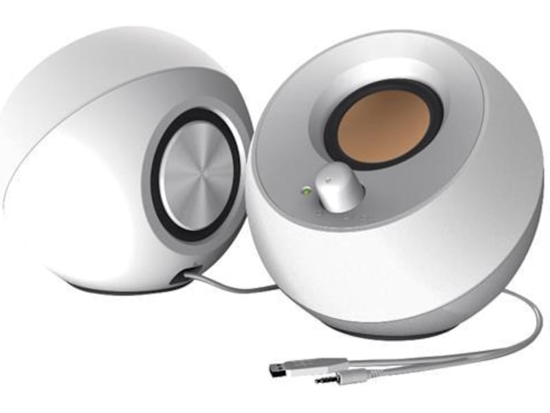 Creative Pebble PC Högtalare Vit 2.0 Högtalare