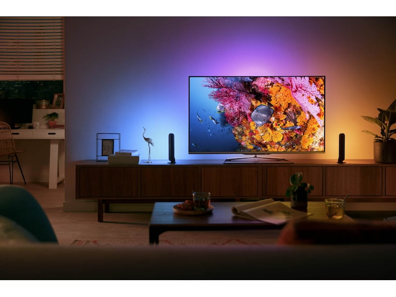 Philips Hue Play light bar 2-pack (svart) Led strips & underhållning