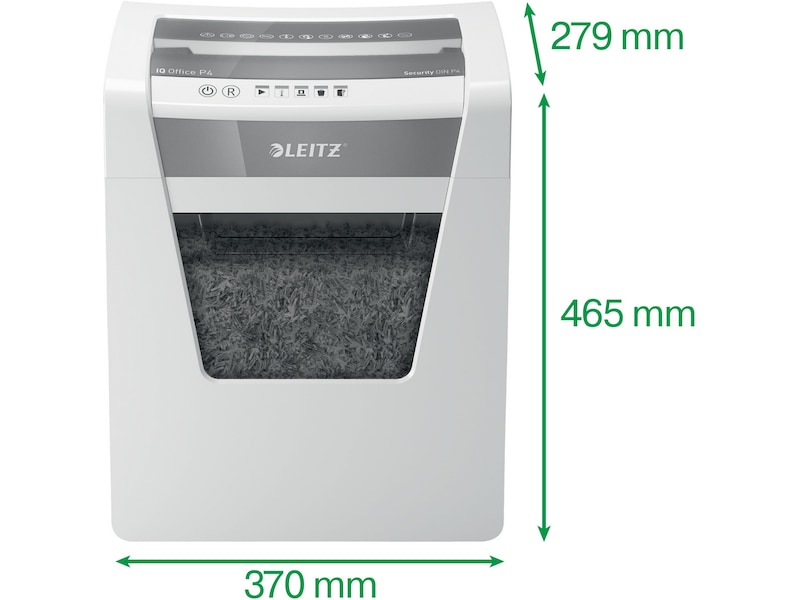 Leitz dokumentforstörare IQ Office P4 Dokumentförstörare