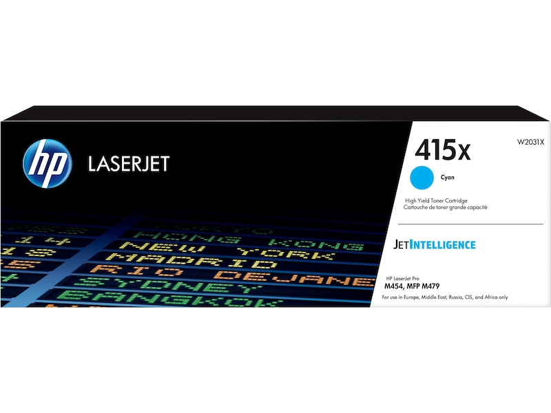 HP Toner 415X Cyan Lasertoner