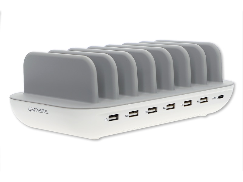 4smarts Office 60W Laddstation (vit) Mobilladdare