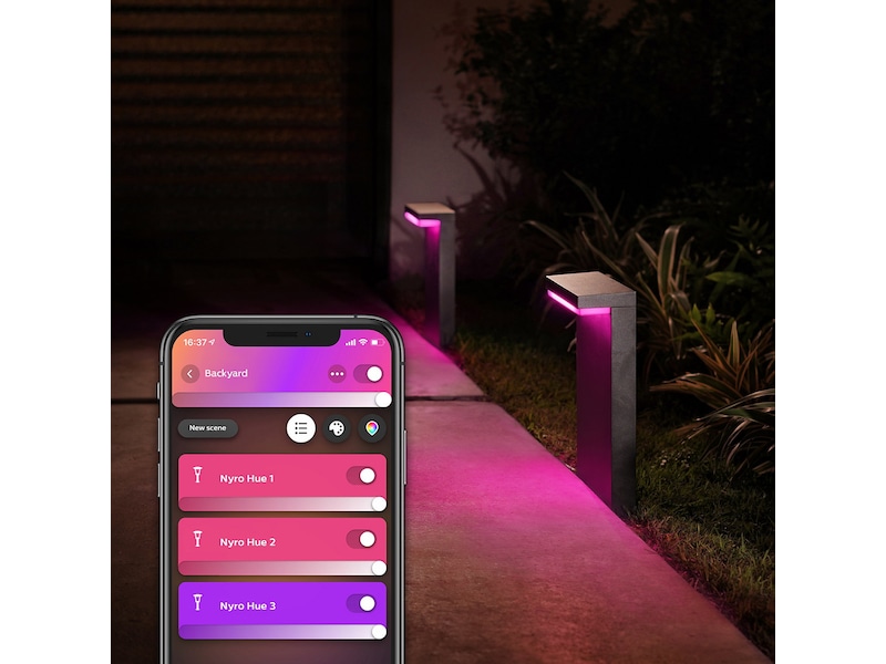 Philips Hue Nyro piedestal för utomhusbruk Golvlampa