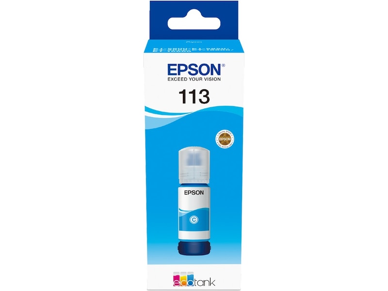 Epson Ink 113 Ecotank Cyan Bläckpatron