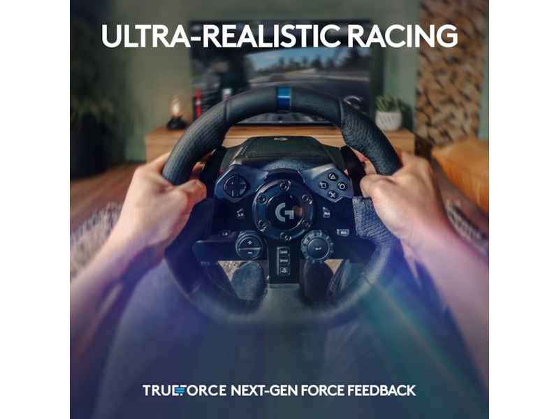 Logitech G923 Driving Force Racing PS4/PS5/PC Ratt & pedaler