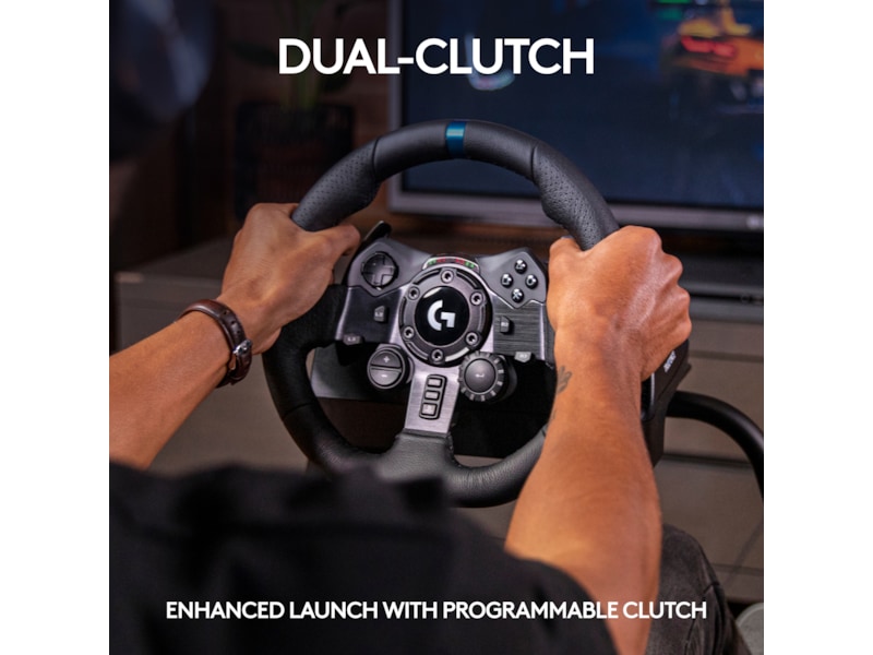 Logitech G923 Driving Force Racing PS4/PS5/PC Ratt & pedaler