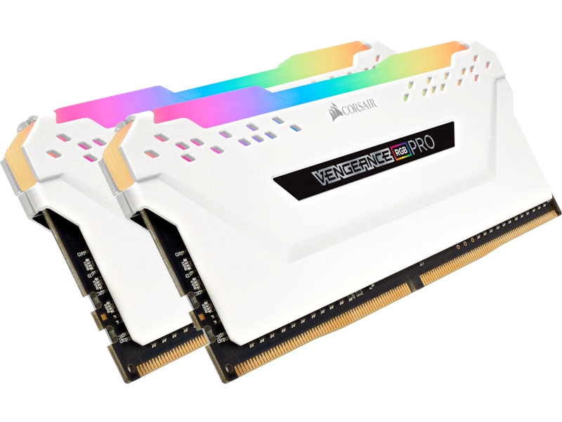 Corsair Vengeance RGB PRO DDR4 3200MHz 16GB (vit) Minne