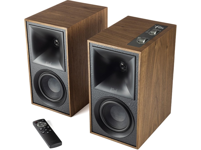 Klipsch The Fives, aktiv högtalare (valnöt) Högtalare