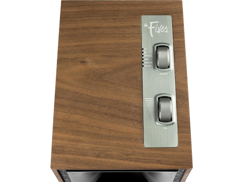 Klipsch The Fives, aktiv högtalare (valnöt) Högtalare