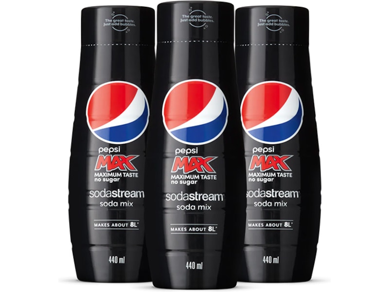 Sodastream-smak Pepsi Max, 3-pack - KomplettFöretag.se