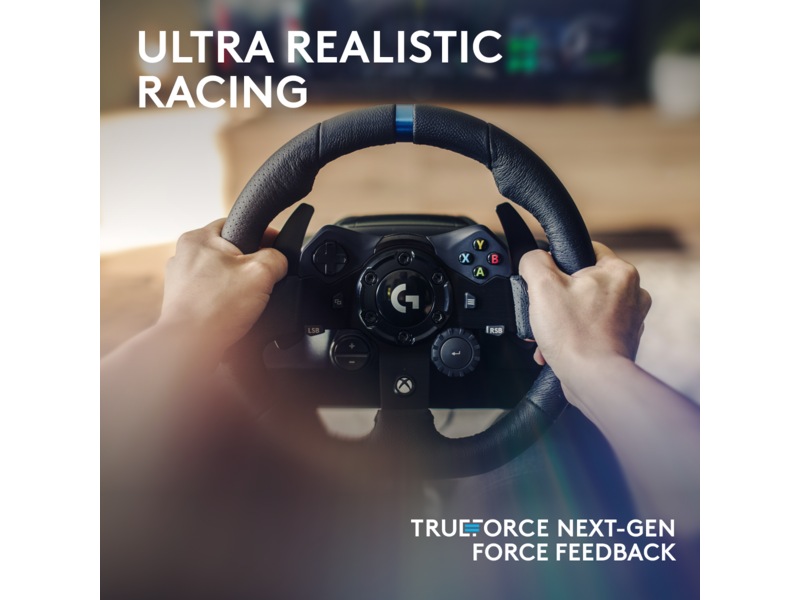 Logitech G923 och Driving Force Shifter Bundle Ratt & pedaler