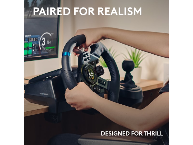 Logitech G923 och Driving Force Shifter Bundle Ratt & pedaler