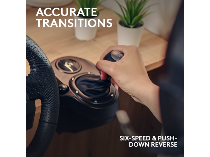 Logitech G923 och Driving Force Shifter Bundle Ratt & pedaler