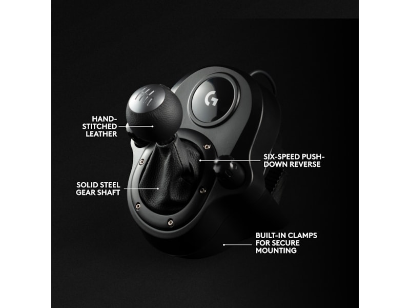 Logitech G923 och Driving Force Shifter Bundle Ratt & pedaler