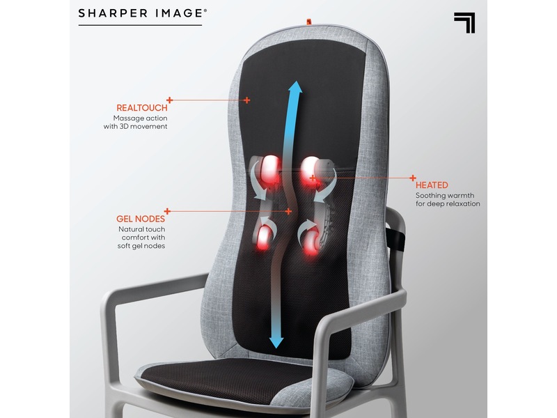 Sharper Image Chair Pad med värme KomplettFöretag.se