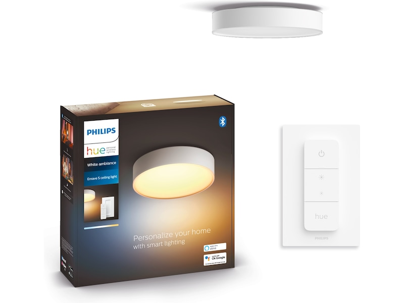 Philips Hue Enrave small taklampa (vit) Taklampa
