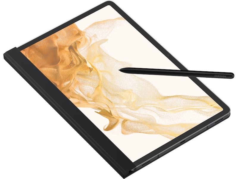 Samsung Galaxy Tab S7 / S8 Note View Fodral (svart) Skydd