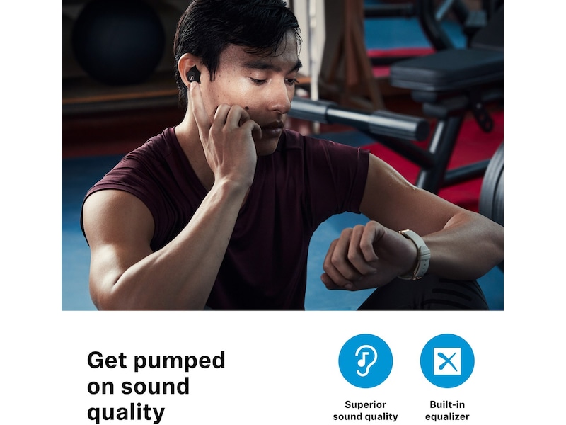Sennheiser SPORT TW trådlösa hörlurar, In-ear (svart) In-ear hörlurar
