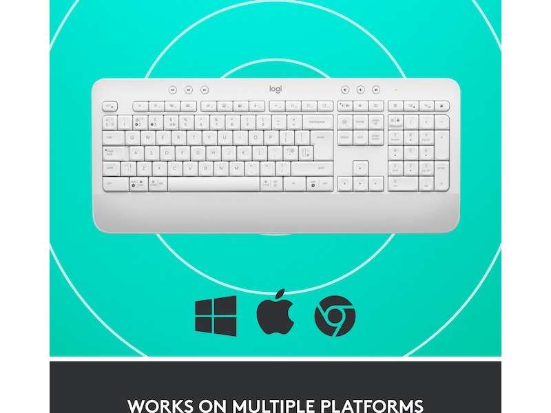 Logitech Signature K650 (vit) Tangentbord