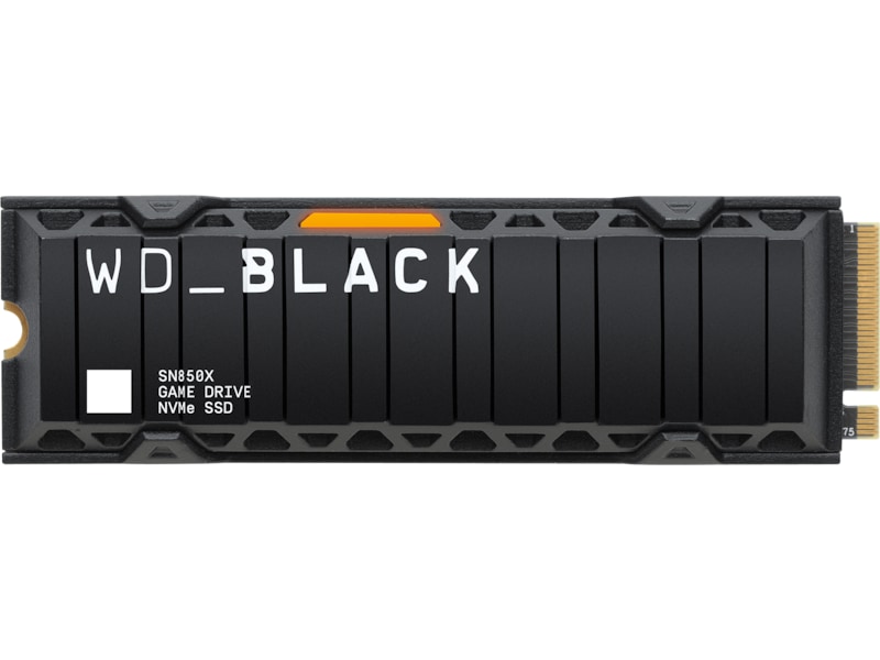 WD Black SN850X Heatsink NVMe SSD 2TB SSD M.2