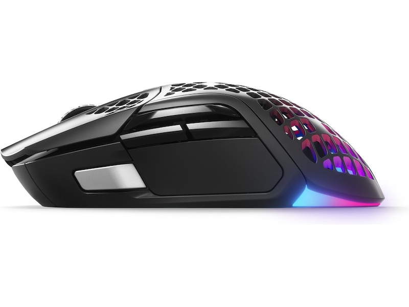 SteelSeries Aerox 5 Wireless Gaming Mus (svart) -B-Grade Demo mus