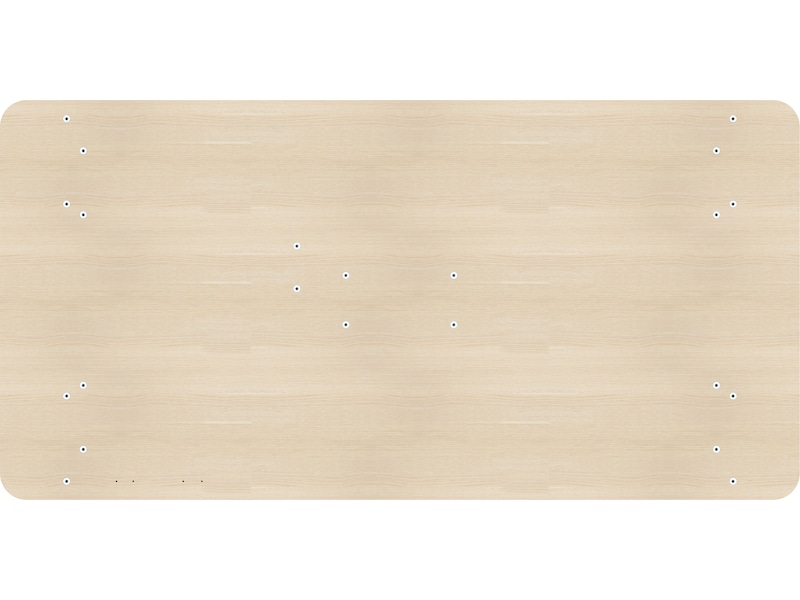 Skrivbordsskiva 120cm (ljus ek) Bordsskivan