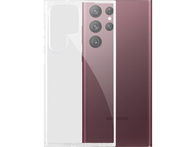 iiglo Galaxy S23 Ultra Silikonskydd (transparent) Skydd