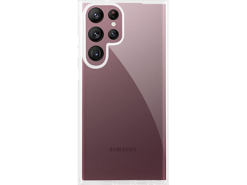 iiglo Galaxy S23 Ultra Silikonskydd (transparent) Skydd