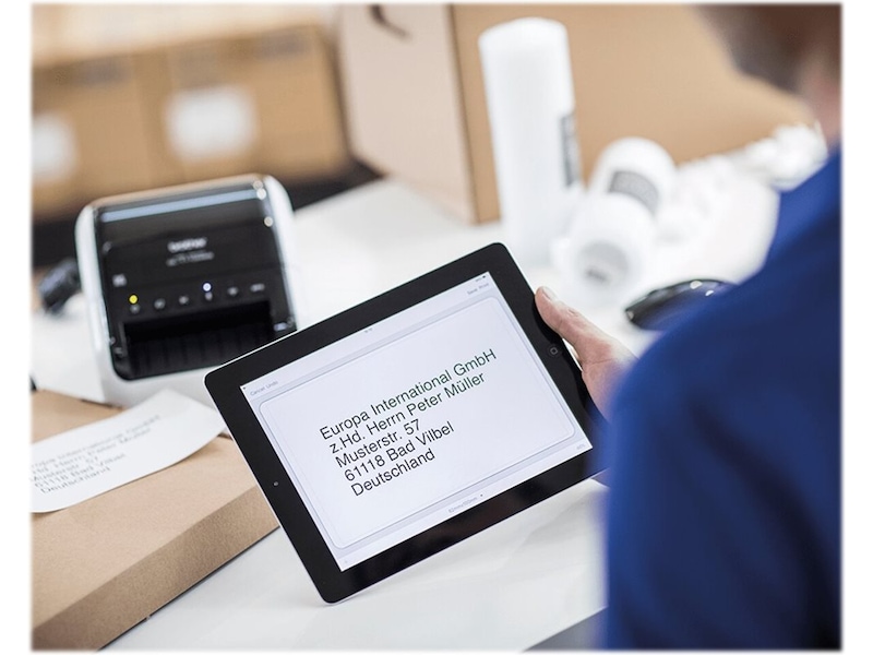 Brother Etikettskrivare QL1110NWBc Etikett & märkmaskin