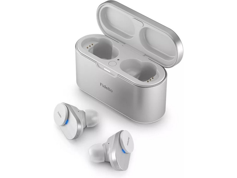Philips T1WT/00 Fidelio Trådlösa Hörlurar, In-ear (vit) In-ear hörlurar