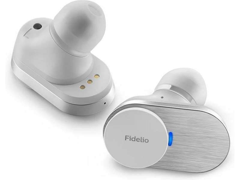 Philips T1WT/00 Fidelio Trådlösa Hörlurar, In-ear (vit) In-ear hörlurar