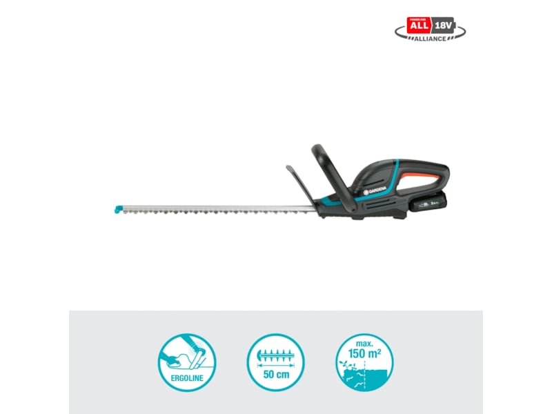 Gardena häcksax ComfortCut 50/18V P4A Häcksaxar