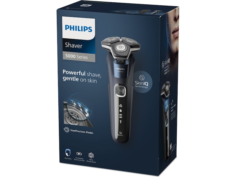 Philips Series 5000 Wet & Dry elektrisk rakapparat S5885/35 Rakapparat