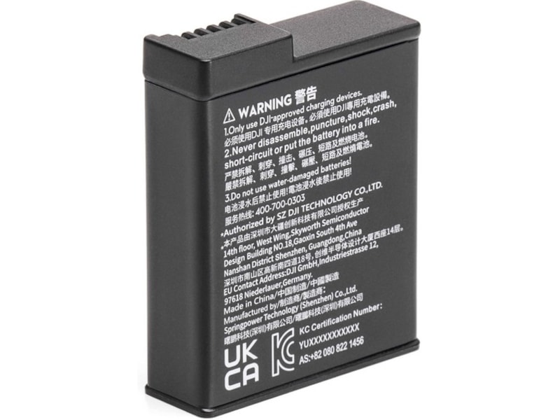 DJI Battery Extreme for Osmo Action 3 Tillbehörssatser till kameror