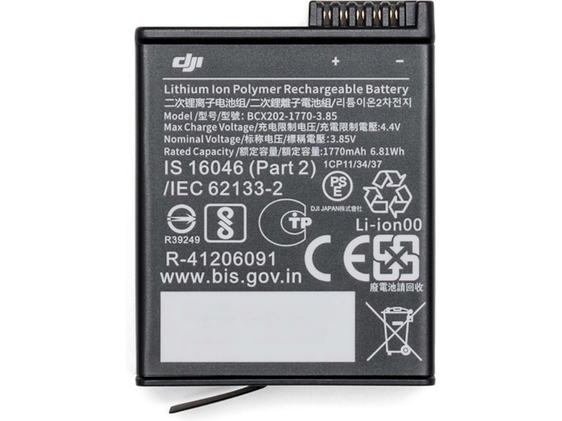 DJI Battery Extreme for Osmo Action 3 Tillbehörssatser till kameror