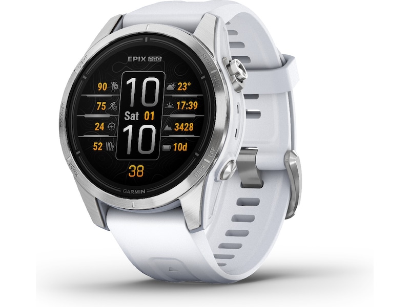 Garmin Epix™ Pro (Gen 2) Sapphire Edition Titanium / Whitestone