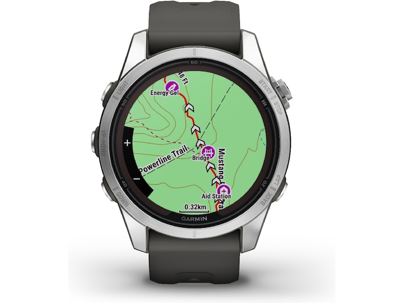 Garmin fenix 7S Pro Solar 42mm GPS (silver/graphite) Smartwatches