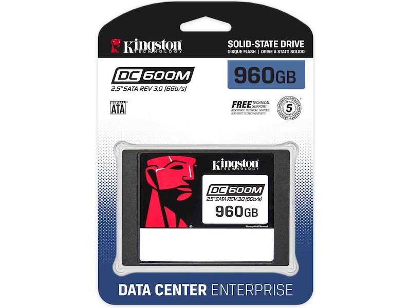 Kingston DC600M SSD 960GB SSD 2.5