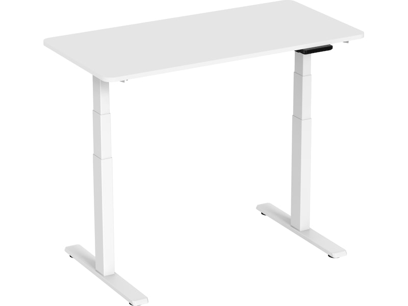 Ergonomiskt höj-/sänkbord 120cm (vit) Skrivbord