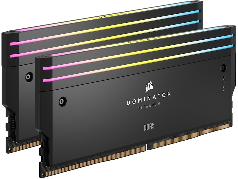Corsair Dominator Titanium RGB DDR5 6400MHz 64GB (svart) Minne