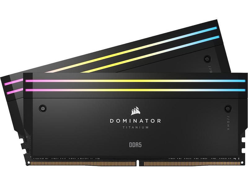Corsair Dominator Titanium RGB DDR5 6400MHz 64GB (svart) Minne
