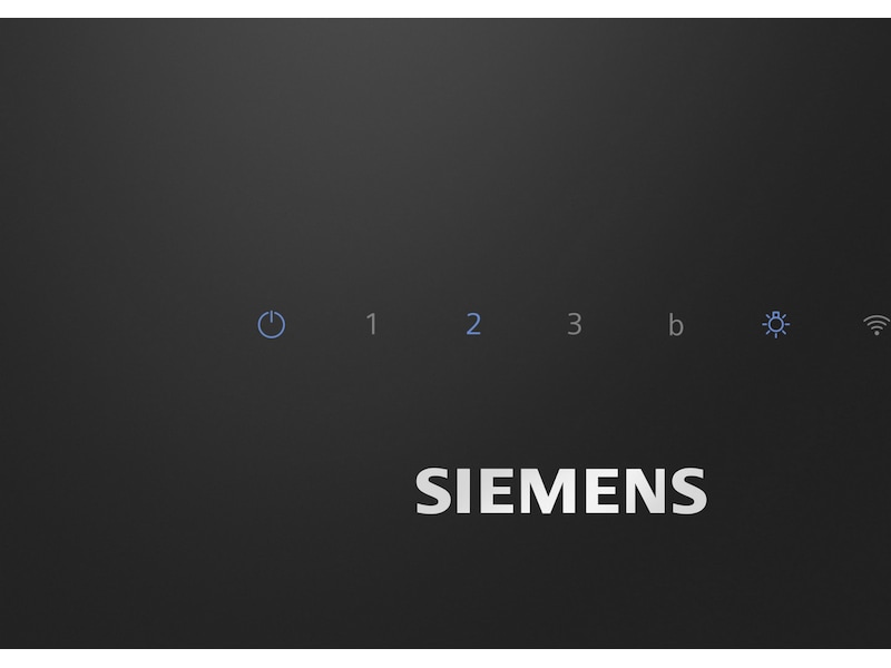 Siemens iQ300 LC67KFN60 Ventilator (svart) Väggmonterad köksfläkt